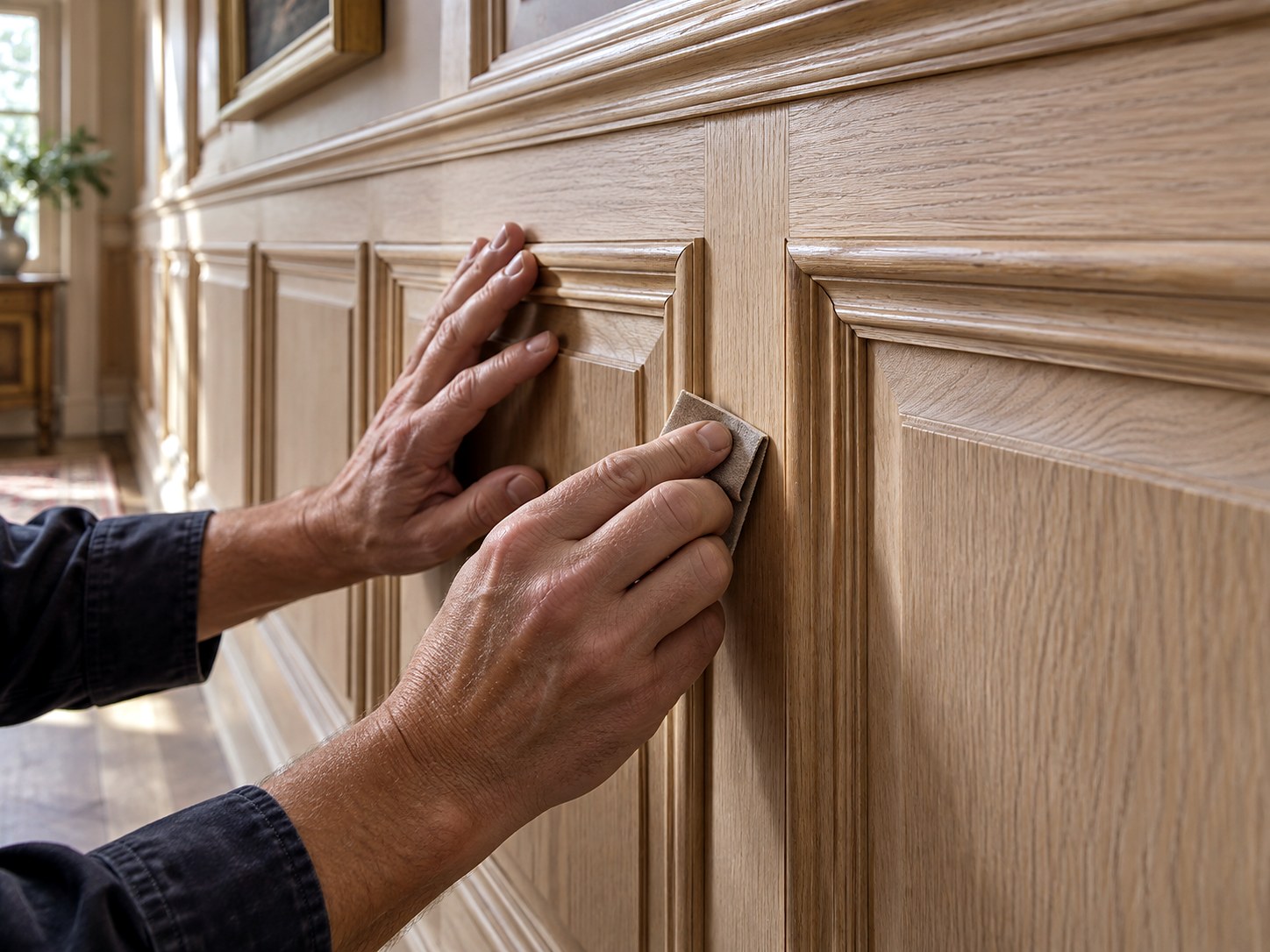 WASCO craftsmanship — decorative wall panelling detail