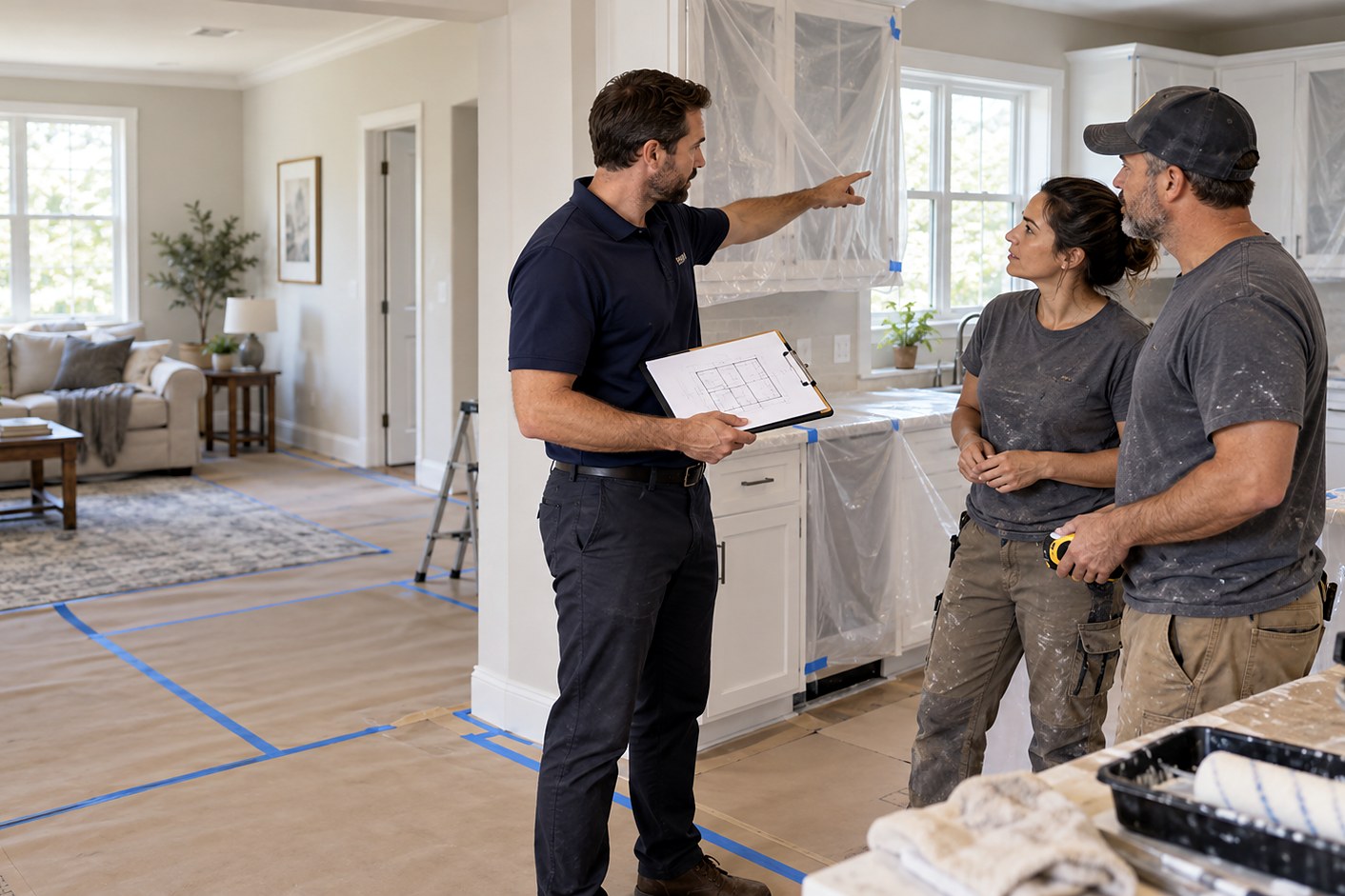 WASCO project management on site